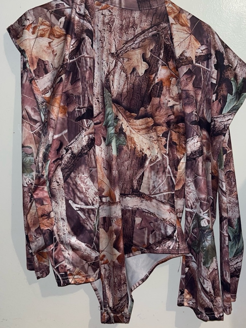 Camo Long-Sleeve Hunting Shirt - Brown/Green